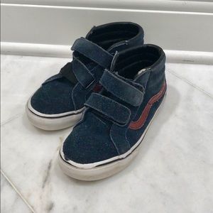 Vans size 13 boys high tops